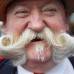 Reuters - Extra&#241;a competencia para elegir el mejor bigote de B&#233;lgica.