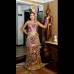 Edwin Bustamante - El traje artesanal que lucir&#225; la Se&#241;orita Antioquia en el Concurso Nacional se llama Violeta de oro. Un dise&#241;o de H&#233;ctor Ruiz.
