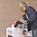 Colprensa - El alcalde de Bogot�, Samuel Moreno Rojas vot� en la mesa 57, de Altos dignatarios.