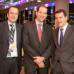 Fotos Cortes&#237;a Orbis - Ejecutivos de Orbis: Gonzalo Vel&#225;squez, gerente de Comunicaciones Corporativas; Santiago Piedrah&#237;ta, presidente; y Jean Jacques Thiriez, vicepresidente financiero.