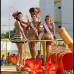 Foto Colprensa - Cartagena se convirti&#243; en un gran carnaval, con el tradicional desfile de carrozas, que dio inicio a las fiestas populares y a las actividades centrales del Concurso Nacional de Belleza. Las 25 candidatas estuvieron radiantes.
