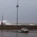 Reuters - También en Tel Aviv, las lluvias provocaron un fuerte oleaje e hicieron cerrar algunas de las principales vías de la ciudad.
