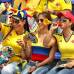 FOTO JUAN ANTONIO SÁNCHEZ - Hombres, mujeres y niños vivieron como un carnaval el triunfo de la selección Colombia.