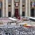 FOTO REUTERS - El Papa Francisco declaró santos a sus dos predecesores Juan XXIII y Juan Pablo II ante unas 800.000 personas.
