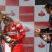 Reuters - Detrás del español llegaron los dos pilotos de la escudería Red Bull Sebastian Vettel y Mark Webber.