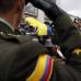 Colprensa - La exequias del coronel Flórez se cumplieron en el centro religioso de la Policía Nacional en Bogotá.