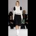 AP - Una dupla exitosa para esta temporada: el blanco y negro. Jil Sander.