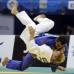 Reuters - Se realiza en Brasil el Mundial de Judo. Ilias Iliadis de Greece (azul) compite contra Joakim Dvarby de Suecia