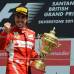 Reuters - Con su victoria en Silverstone, Fernando Alonso llegó a 112 puntos y es el tercero en la clasificación de pilotos.