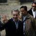 AP - Muy madrugadora vot� la familia presidencial.