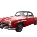 Cortes&#237;a Museo del Transporte - Este Mercedes Benz de 1957, modelo 190, desfilar&#225; entre los autos cl&#225;sicos deportivos del Desfile.