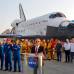 AP - Miles de personas esperaron el retorno del Atlantis para vivir el momento hist&#243;rico.