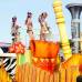 Foto Colprensa - Cartagena se convirti&#243; en un gran carnaval, con el tradicional desfile de carrozas, que dio inicio a las fiestas populares y a las actividades centrales del Concurso Nacional de Belleza. Las 25 candidatas estuvieron radiantes.
