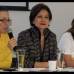 Esteban Vanegas - Lanzamiento de la carrera atl&#233;tica Hoy por ti, de la fundaci&#243;n So&#241;ar Despierto. Julio 2 de 2009, Alicia Vargas (izq), Maria Lucia Cossio (centro), Erica Schuttmann (derecha).