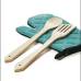 Distrihogar Set de cocina - Limpiar con agua y vinagre, con bicarbonato o con limón: trucos caseros para los utensilios de madera.