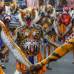 AP - Onam es un festival anual hind&#250; celebrado en Kerala, India, dedicado a la cosecha y que se realiza durante el mes de Chingam (Agosto-Septiembre). Una de sus festividades es el Pulikali o la danza del tigre. Los bailarines, entre ellos algunos ni&#241;os, pintan sus cuerpos con la imagen del felino m&#225;s grande del mundo, en una expresi&#243;n cultural que gira en torno al tema de la caza del animal.