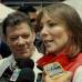 Colprensa - Juan Manuel Santos estuvo acompañado de su esposa María Clemencia.