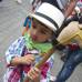 Esteban Vanegas - La banda de m&#250;sica infantil de la Plic&#237;a acompa&#241;&#243; el recorrido con los ni&#241;os y sus caballitos de palo.