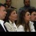 Colprensa - La nueva familia presidencial est&#225; conformada por Juan Manuel Santos, Mar&#237;a Clemencia Rodr&#237;guez, Mart&#237;n, Mar&#237;a Antonia y Esteban.