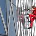 - El famoso escalador de edificios, el franc&#233;s Alain Robert, cumpli&#243; un nuevo reto.