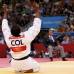 Foto Reuters - Yuri elev&#243; los brazos al cielo en se&#241;al de agradecimiento.