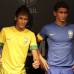 Archivo - Neymar y Ganso son dos futbolistas de Brasil que militan en el mismo club, el Santos, ambos est&#225;n llamados a ser las figuras de su selecci&#243;n en los Juegos Ol&#237;mpicos de Londres 2012.