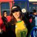 Reuters - Miss Brasil 2009, Luciana Bertolini, asisti&#243; al compromiso para apoyar a su selecci&#243;n.