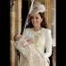 AP - Catalina, la Duquesa de Cambridge en el bautizo de su hijo, el príncipe Jorge en la capilla real en el Palacio de St James en Londres.
