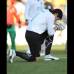 Reuters - El portero Arias lamentó la derrota de su equipo.