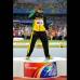 Reuters - Al d&#237;a siguiente de haberse proclamado campe&#243;n en los 200, con el cuarto tiempo m&#225;s r&#225;pido de la historia, Bolt fue incontenible en la recta final del relevo al parar el cron&#243;metro con 37.04, arrojando por los aires el bast&#243;n.