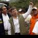 Jaime Pérez - El Presidente Juan Manuel Santos, quien visitó este martes la zona, lamentó la tragedia generada por el deslizamiento de grandes proporciones ocurrido en la vereda El Tambo, del municipio de Giraldo, Occidente antioqueño.