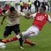 Colprensa - Santa Fe le cortó el vuelo a las Águilas. En Bogotá, los del sur del Valle de aburrá cayeron 3-2.