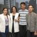 Edwin Bustamante - Katerina Kokinaki, Kevin L&#243;pez y Andr&#233;s Escobar junto a la invitada Kika Rocha.