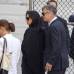 Reuters - El actor Alec Baldwin y su esposa Hilaria Thomas tambi&#233;n asistieron a los servicios funerarios de James Gandolfini.