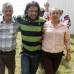 Fotos: Donaldo Zuluaga - El ingeniero se dio un sentido abrazo con sus padres que lo recibieron a la libertad este domingo.