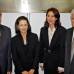David Sánchez Mejía - De izquierda a derecha, Luis Alfredo Ramos, gobernador de Antioquia; Lina Moreno de Uribe, Mary Ruiz Farage y su esposo Tony Ruiz, gerente del hotel.