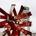 Donaldo Zuluaga - El Sol, obra del maestro Edgar Negret, en predios del aeropuerto Jos&#233; Mar&#237;a C&#243;rdova, luce hoy deteriorado por la intemperie.