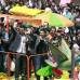 Colprensa - Otros que llegaron al carnaval por la solidaridad fueron los integrantes del grupo Bonka, Pipe Bueno, Jorge Celed&#243;n y �la Chechi Baena&#39; que encabez&#243; la carroza de Coldeportes.
