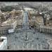 Reuters - La Plaza de San Pedro se ve desde la c&#250;pula de la Bas&#237;lica en El Vaticano.