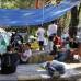 Donaldo Zuluaga Velilla - Unas 15 personas &quot;viven&quot; en el Campamento Verde, epicentro de la protesta contra la tala que adelanta Metropl&#250;s para las obras del tramo 2B del sistema.
