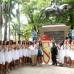 Colprensa - Las reinas depositaron una ofrenda floral en el monumento al Libertador Sim&#243;n Bol&#237;var.