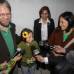 Ra&#250;l Palacios-Colprensa - El candidato presidencial por el Partido Verde, Antanas Mockus, vot&#243; pasadas las 8:00 de la ma&#241;ana en la Hemeroteca Nacional en Bogot&#225;.
