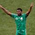 AP - Kalu Uche, jugador del Almería español, anotó el tanto de Nigeria.