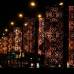 Jaime P&#233;rez - San Juan fue decorado con grandes m&#243;dulos llenos de luces multicolor.