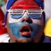 Reuters - Mucho apoyo para la selección suramericana, aunque el estadio no estuvo al máximo de su capacidad y se vieron algunos claros.
