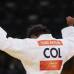 Foto Reuters - Con el nombre de Colombia en su espalda, Yuri levant&#243; los brazos para celebrar.