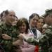 Colprensa-Andr&#233;s Torres - El general Mendieta recibi&#243; un homenaje en la Polic&#237;a, donde le celebraron su cumplea&#241;os 53.