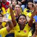 FOTO JAIME P&#201;REZ - A miles de kil&#243;metros del Maracan&#225; los aficionados de Colombia festejaron el hist&#243;rico triunfo ante Uruguay y la clasificaci&#243;n de la Selecci&#243;n, por primera vez, a unos cuartos de final en la Copa del Mundo.