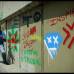 Colprensa - Fueron varios espacios pintados por el joven cantante.