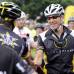 Foto AP - En Blue Bell se fil&#243; al lado de ciclistas recreativos para disputar una competencia del pedal.